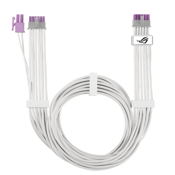 ASUS kábel tápegységhez 16PIN (12V-2x6), Fehér