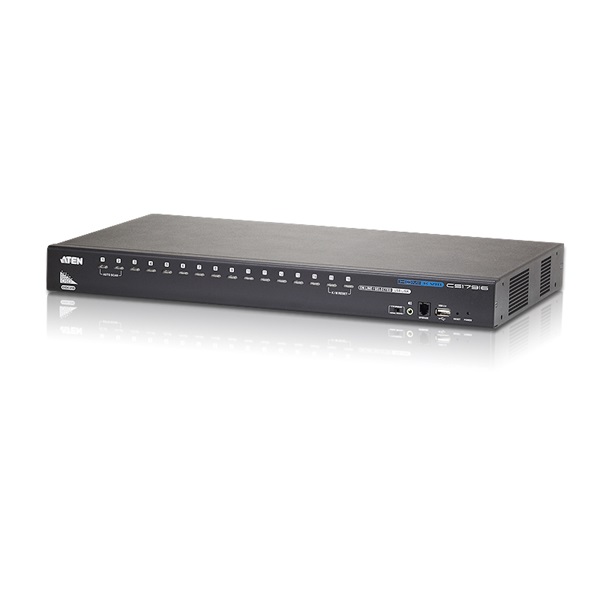 Aten CS17916-AT-G 16 portos USB2.0 HDMI KVM switch +audio