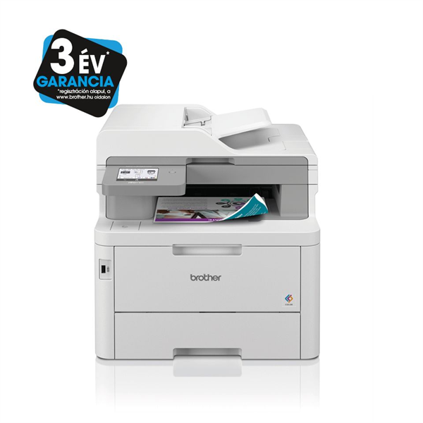 BROTHER LED MFP NY/M/S/F MFC-L8390CDW, A4, színes, 30 lap/perc, WiFi/LAN/USB, DADF, full duplex, 600x600dpi, 512MB