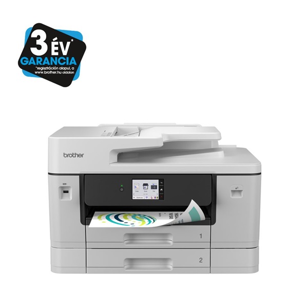 BROTHER Tintasugaras MFP NY/M/S/F MFCJ3960DW, A3, 31 lap/perc, WiFi/LAN/USB, DADF, duplex, 4800x1200dpi, 512MB