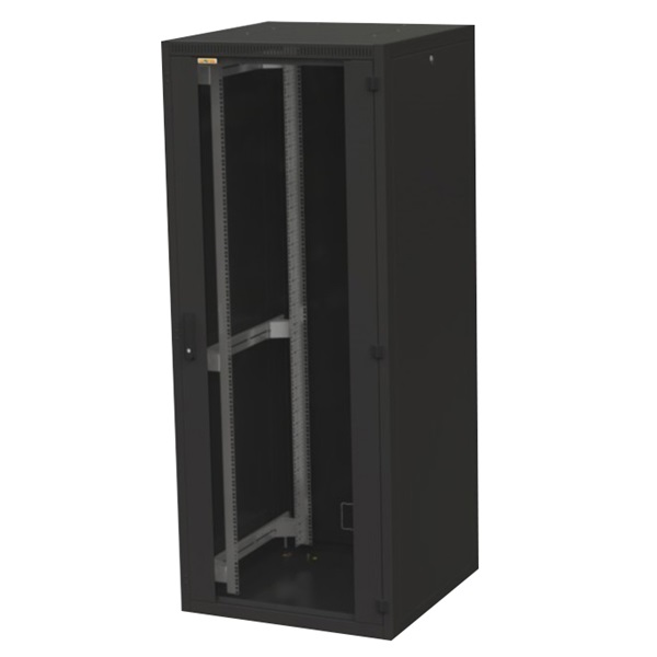 Conteg RI7-42-60/80-H 42U 19" álló rack szekrény fekete
