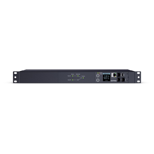 CYBERPOWER Rack PDU Automatic Transfer Switch (ATS), 1U, C14/C13