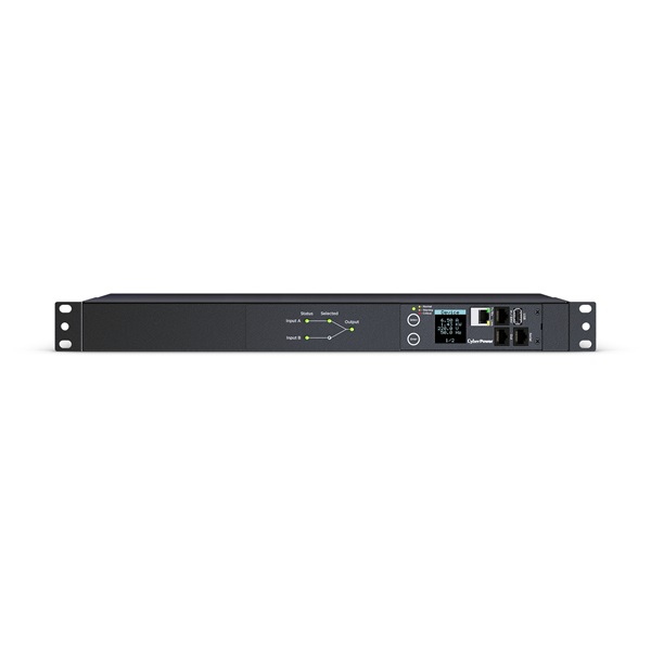CYBERPOWER Rack PDU Automatic Transfer Switch (ATS), 1U, C14/C13/C19