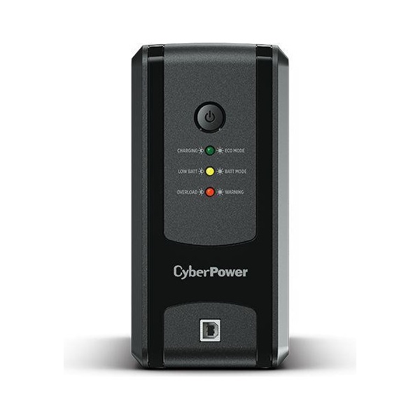 CYBERPOWER UPS UT850EG (3 aljzat) 850VA 425W, 230V szünetmentes tápegység, AVR, LINE-INTERAKTÍV