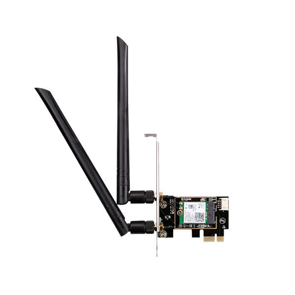 D-LINK Wireless és Bluetooth Adapter PCI-Express Dual Band AX3000, DWA-X582