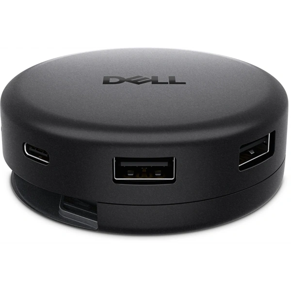 Dell Pro 7 Travel Hub DA326 7-port 100W USB-C dokkoló fekete