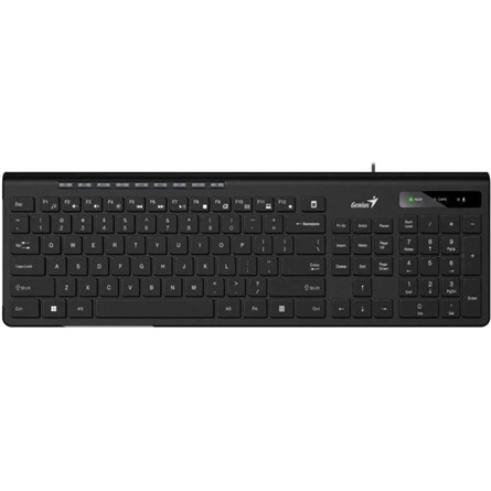 Genius SlimStar 230 II magyar billentyűzet fekete
