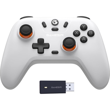GameSir Nova Lite Multiplatform  Bluetooth / USB / vezeték nélküli gamepad fehér
