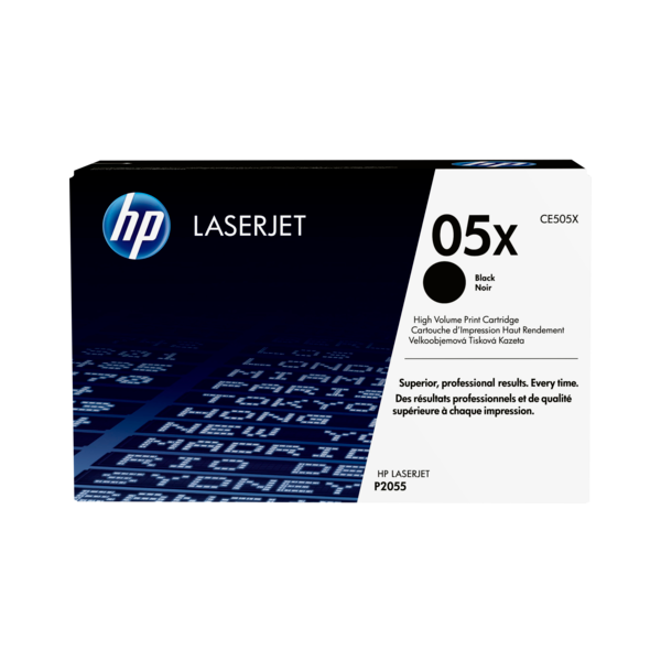 HP Toner LJ CE505X, 6500/oldal, fekete