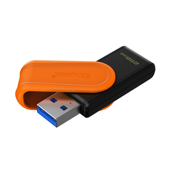 KINGSTON Pendrive 256GB DT Exodia S USB 3.2 Gen 1 (fekete-narancs)