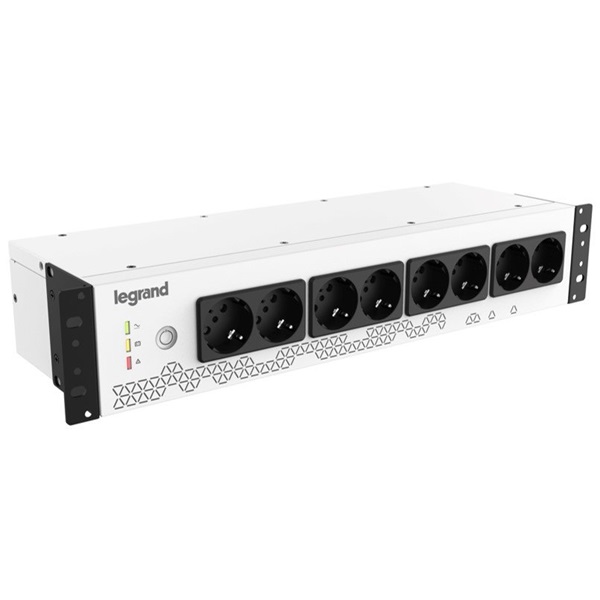 Legrand KEOR uPDU 800VA 19" 8xSCH szünetmentes elosztósor