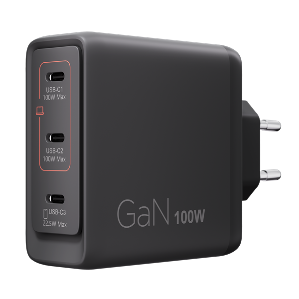 LENOVO AC Adapter - 100W Multi-port USB-C GaN Charger
