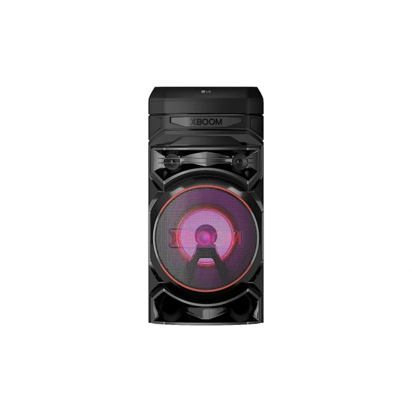 LG RNC5 XBOOM Bluetooth party hangszóró, LED világítás, karaoke/DJ funkció, Fekete