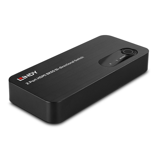 LINDY 2 Port HDMI 8K60 Bi-Directional Switch