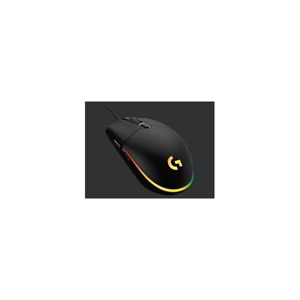 Logitech G102 LightSync gaming egér fekete USB /910-005823/