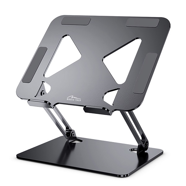MEDIA-TECH Notebook Állvány állítható ergonómikus 10-17" fekete