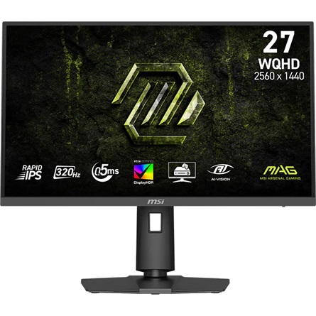 MSI MAG 274QPF X32 27" IPS LED gaming monitor fekete 320Hz G-Sync / FreeSync Premium