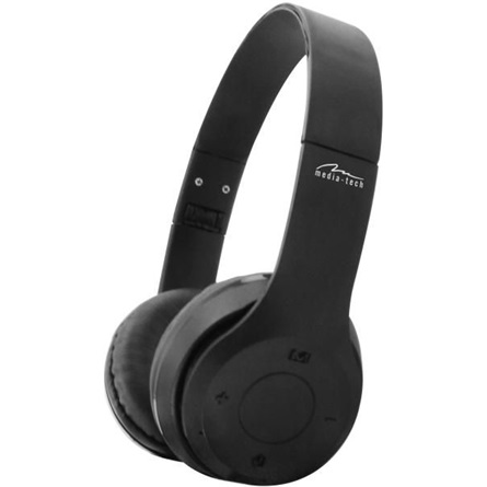 MEDIA-TECH Fejhallgató Bluetooth EPSILION BT V2.0, Mikrofon