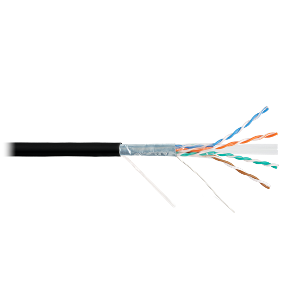NIKOMAX Falikábel F/UTP CAT6 BC, 23AWG, PE, kültéri, 305m, fekete