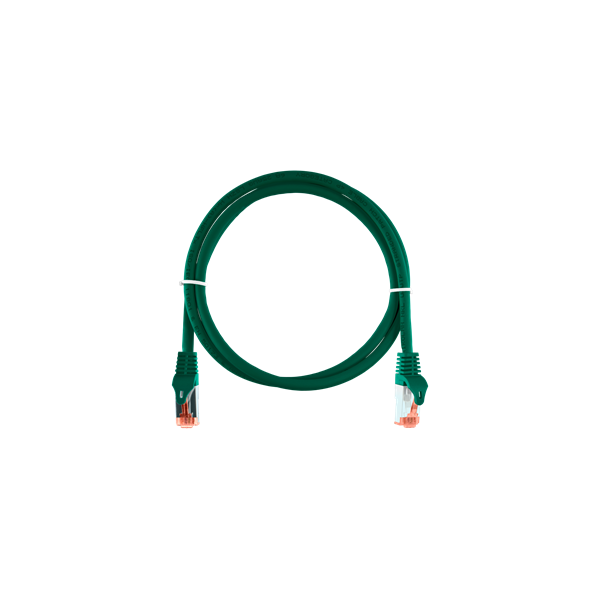 NIKOMAX Patch kábel S/FTP CAT6a LSOH, Essential Series,  10m, zöld