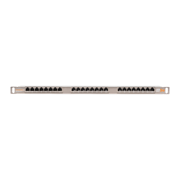 NIKOMAX Patch panel STP, CAT5e, 24 portos, szerszámmal szerelhető, 0,5U