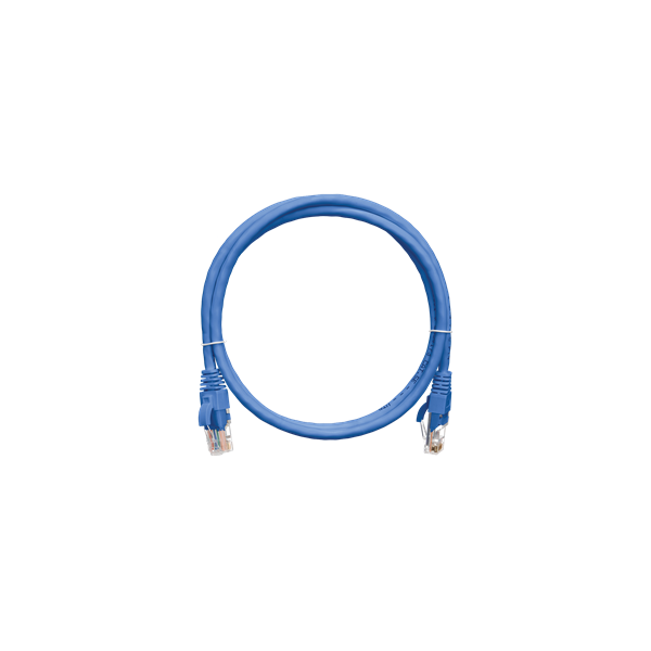NIKOMAX Patch kábel UTP, CAT5e, LSZH,   3m, kék