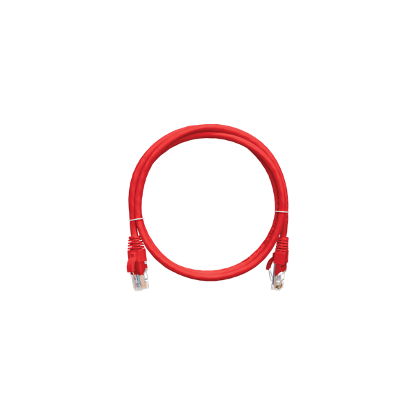 NIKOMAX Patch kábel S/FTP, CAT6a, LSZH,  15m, piros