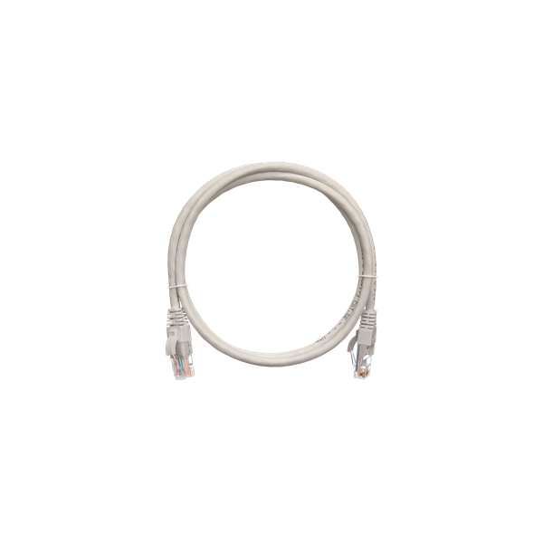 NIKOMAX Patch kábel UTP, CAT5e, LSZH,  15m, szürke