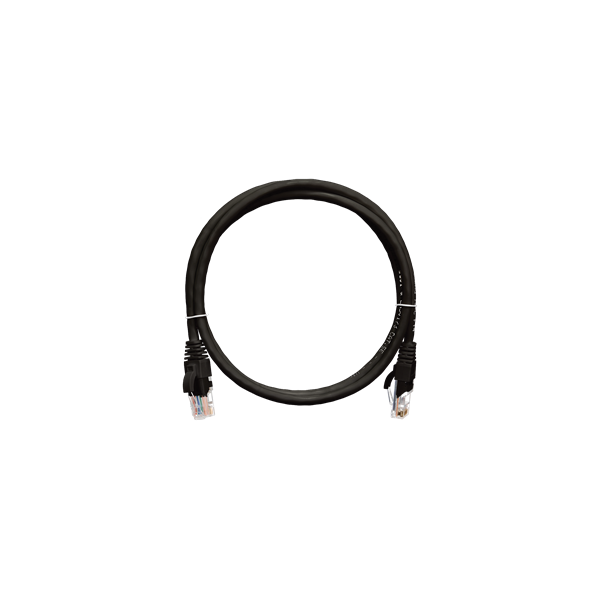 NIKOMAX Patch kábel UTP, CAT5e, LSZH,  20m, fekete