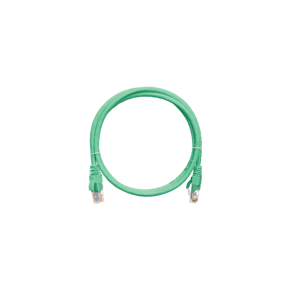 NIKOMAX Patch kábel UTP, CAT6, LSZH,   1m, zöld