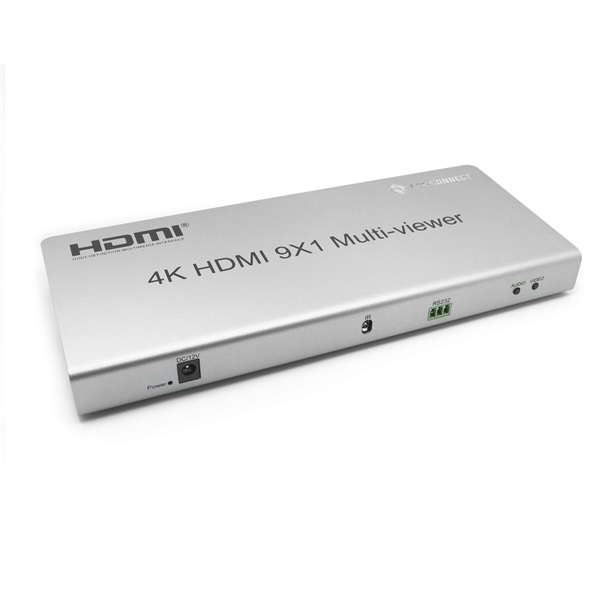 PROCONNECT Multi-Viewer 9x1 HDMI1.4, 4K@30Hz, IR, HDCP1.4