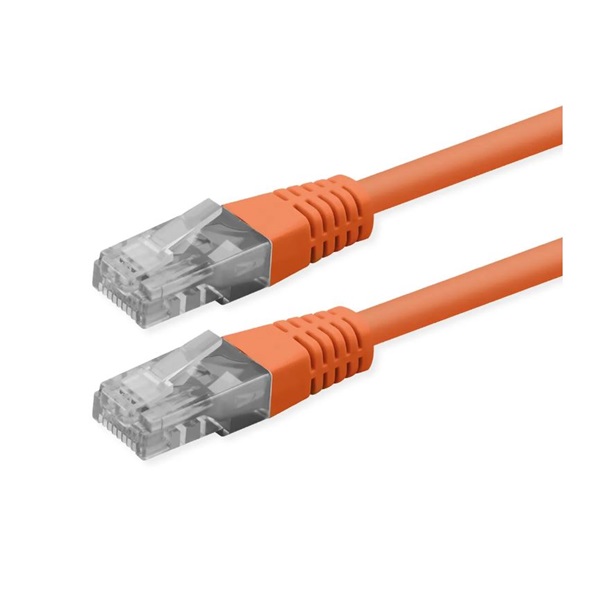 ROLINE Patch kábel UTP CAT6 PoE, 1m, narancssárga