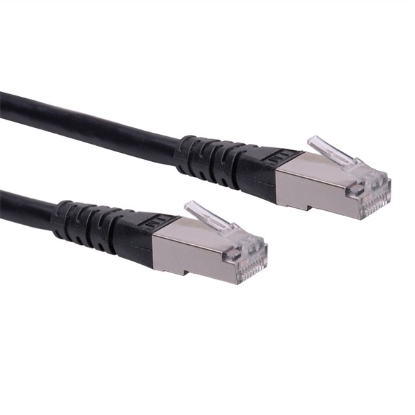 ROLINE Patch kábel S/FTP CAT6 (PiMF),   2m, fekete