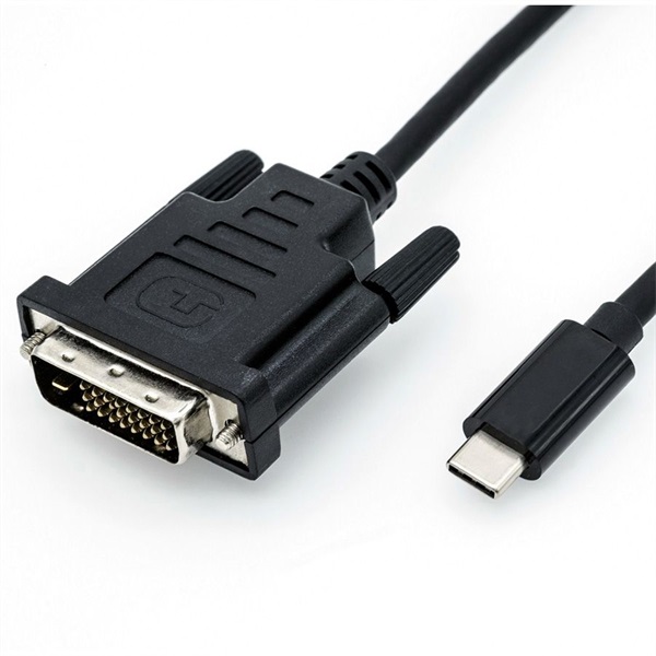 ROLINE kábel USB-C 3.2 Gen 2 USB-C - DVI, M/M,   2m