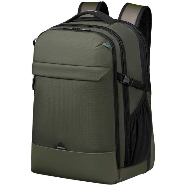 SAMSONITE Notebook hátizsák 154957-1266 Roadseeker LAPTOP BACKPACK L EXP DARK OLIVE, Zöld