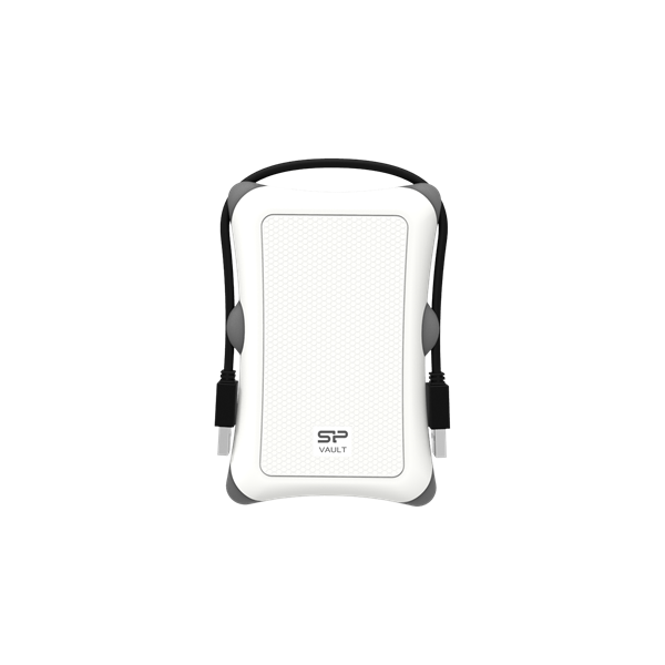 SILICON POWER Külső Ház 2.5" USB 3.2/SATA3 (9.5mm-ig), Fehér