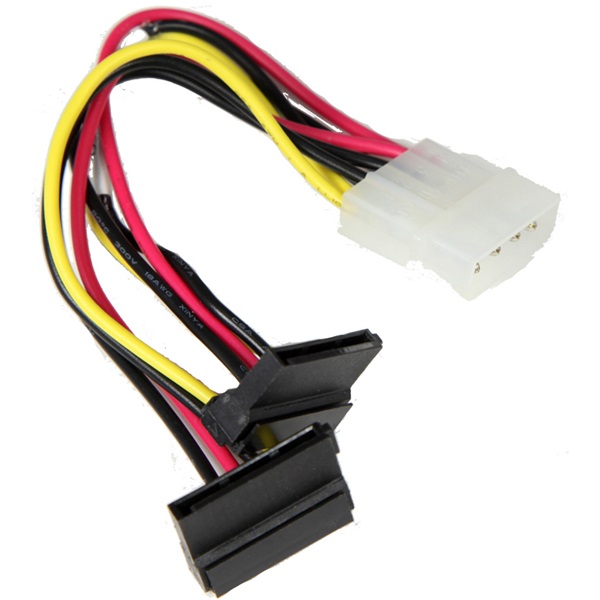 SUPERMICRO SATA táp kábel dupla 15 cm CBL-0082L