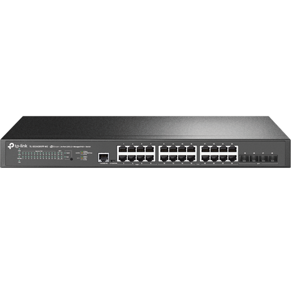 TP-LINK OMADA Switch 24x2500Mbps (8xPOE++ 90W + 16xPOE+ 30W) + 4x10G SFP+