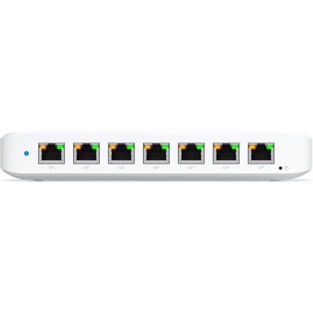UBiQUiTi Ultra Switch 8x1000Mbps (7xPOE+ 60W), Menedzselhető, Asztali - USW-Ultra-60W