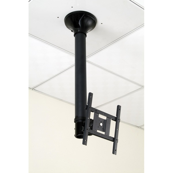 VALUE LCD TV/Monitor Mennyezeti tartó univerzális VESA 75mm-200mm, fekete