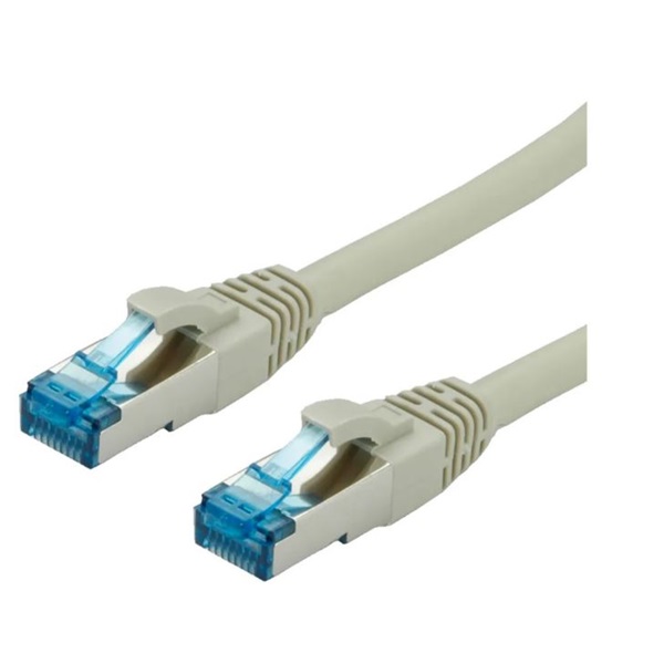 VALUE Patch kábel S/FTP, CAT6A, 1,5m, szürke