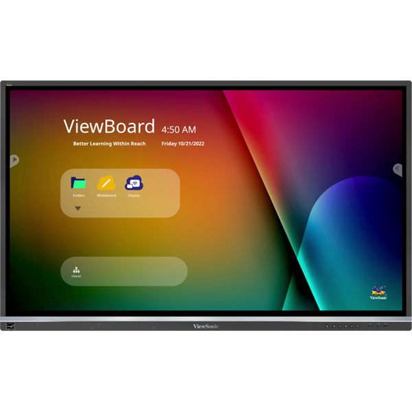 VIEWSONIC IFP5550-5 interaktív kijelző, 55", 4K UHD