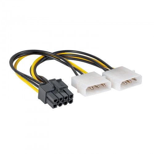 Akyga 2x Molex / PCIexpress 8pin átalakító kábel - AK-CA-29