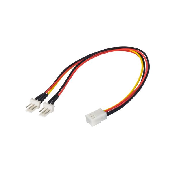 Akyga Power 3pin -> Power 3pin PWM Power 3pin F/M adapter 0.2m