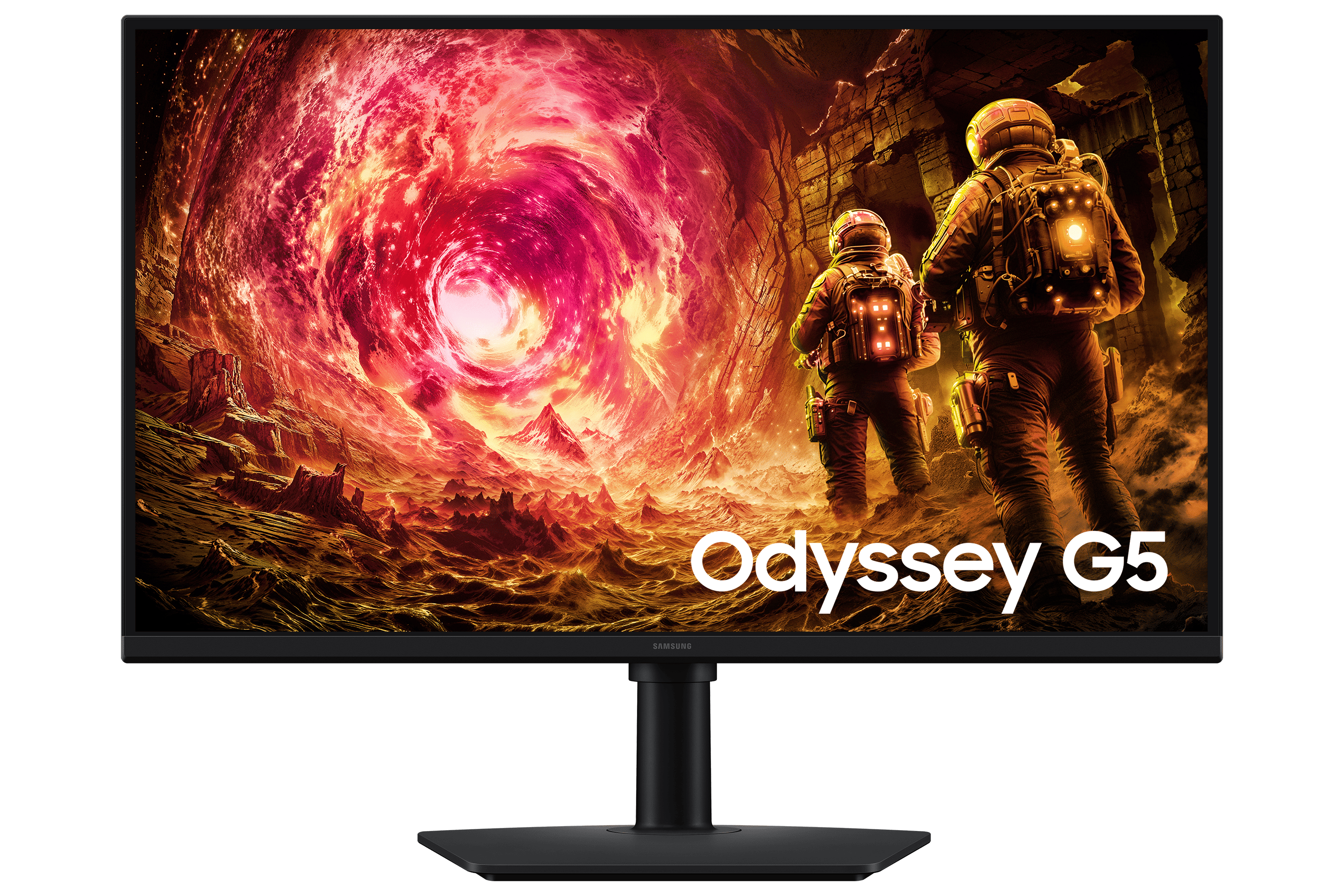 SAMSUNG Odyssey G5 G50F Gaming IPS monitor 27", 2560x1440, 16:9, 300cd/m2, 1ms, 180 Hz, DisplayPort/HDMI