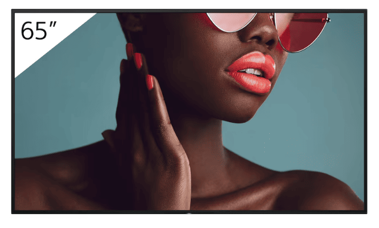SONY Bravia 24/7 FW-65BZ40L 65" professzionális LCD kijelző, Android TV, 3840x2160, 16:9, 700 cd/m2, 4xHDMI/2xUSB/WIFI