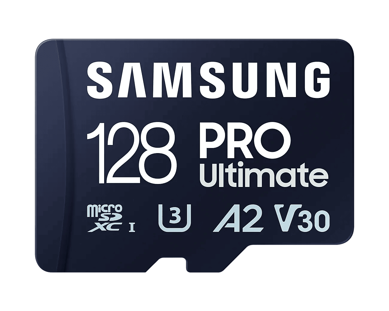 SAMSUNG Memóriakártya, PRO Ultimate microSD 128GB, Class 10, V30, A2, Grade 3 (U3), R200/W130