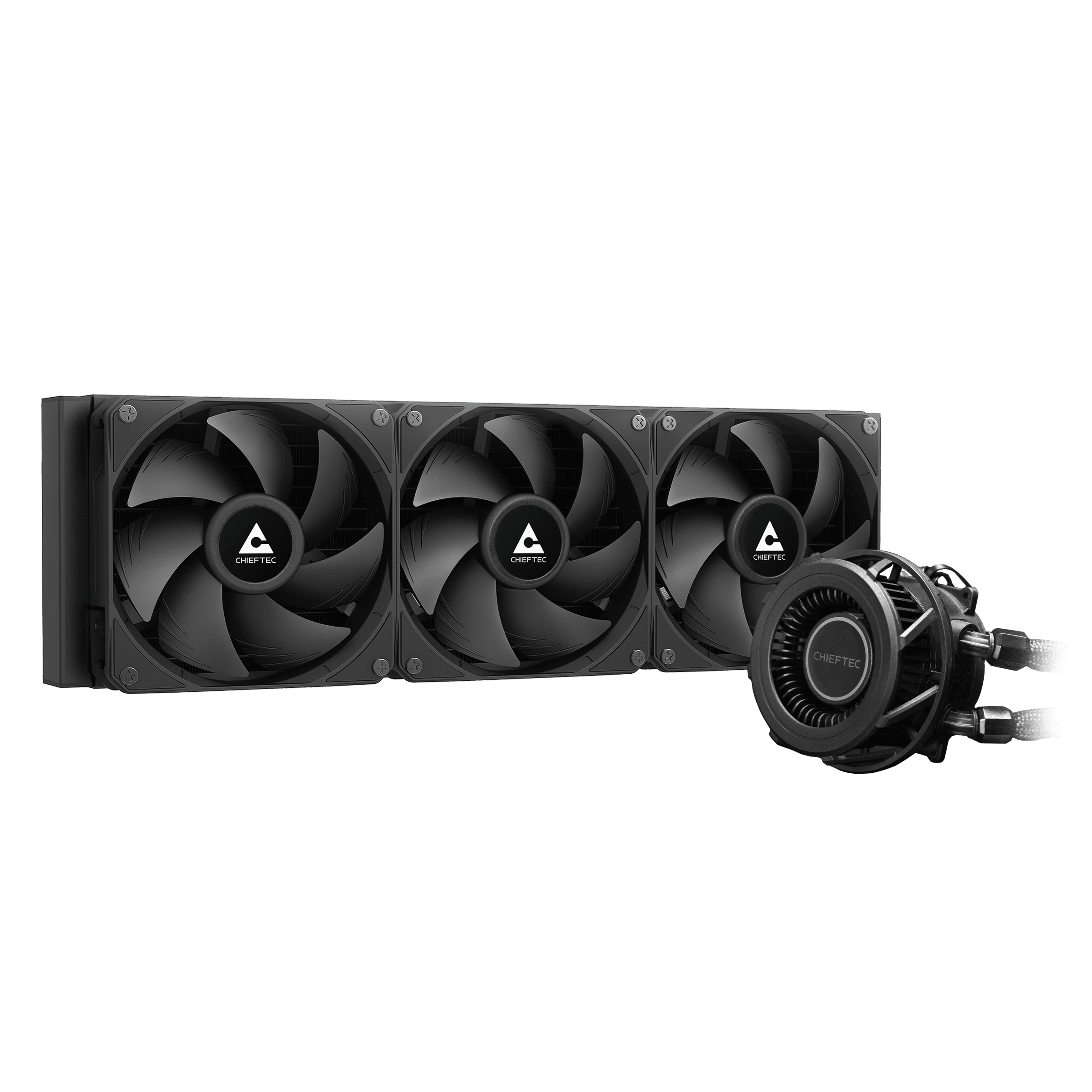 Chieftec Iceberg Pro 360 DARK AiO CPU vízhűtő - CLC-360-VRM-BLK