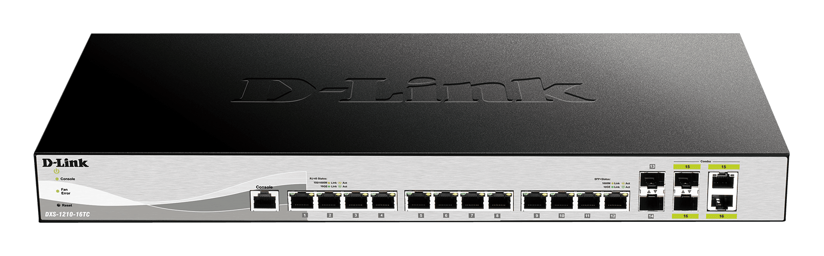 D-Link 16 Port switch including 12x10G ports & 4xSFP