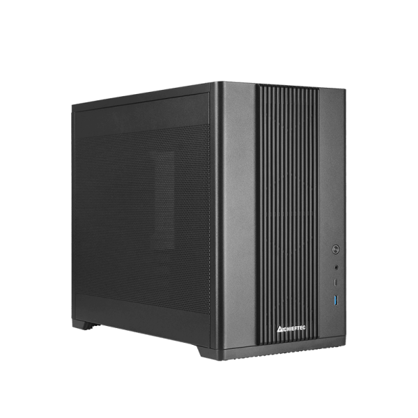 CHIEFTEC Ház Uni, mATX, 1x120mm ventilátor, Tápegység nélkül, Fekete